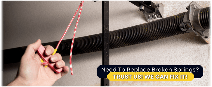 Broken Garage Door Spring Cleveland Heights OH